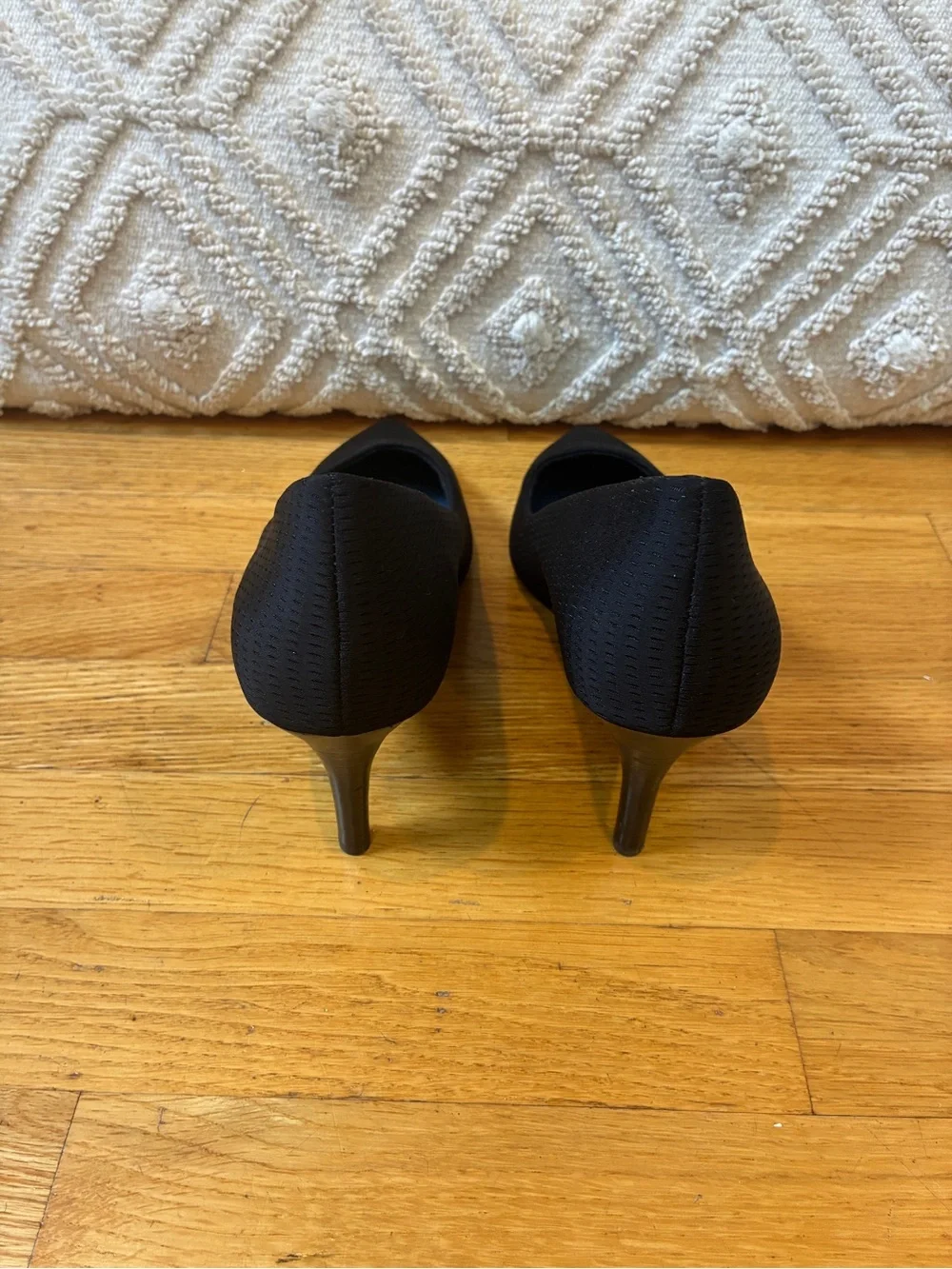 Betabrand Black Pointed-Toe Pumps - Stylish High Heels w/ Cushion & Arch Support